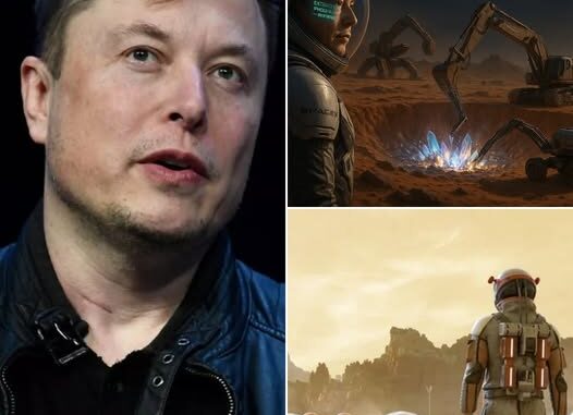 1.Elon Musk’s plan to mine rare resources from other planets is raising eyebrows.
