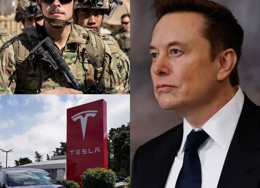 2.Tesla is accused of concealing a secret US military project led by Elon Musk.