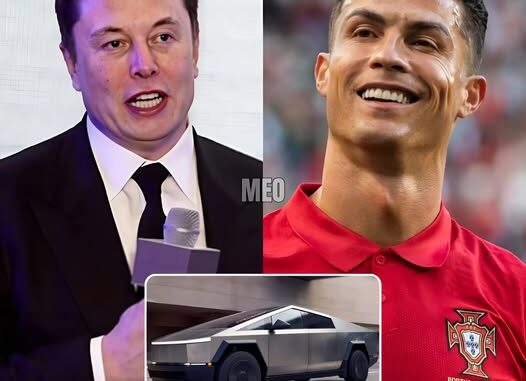 6.Elon Musk offered Cristiano Ronaldo $100 million to promote his Tesla Cybertruck, but the soccer star’s response shocked the world.