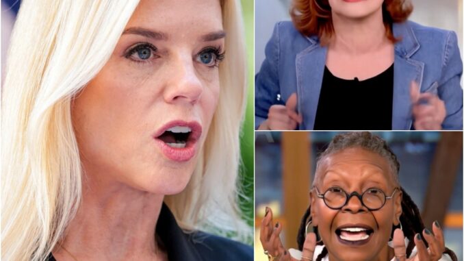 7.Pam Bondi FLIPS The Late Show Upside Down