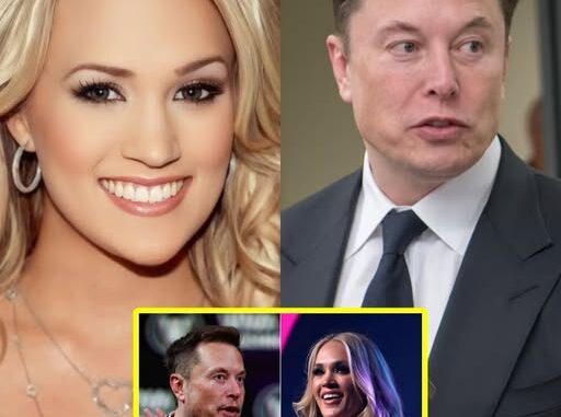 8.CARRIE UNDERWOOD & ELON MUSK TEAM UP TO EXPOSE