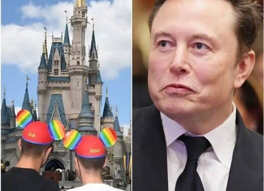 Elon Musk has officially blocked Disney's Pride content from appearing on his social media platform, X